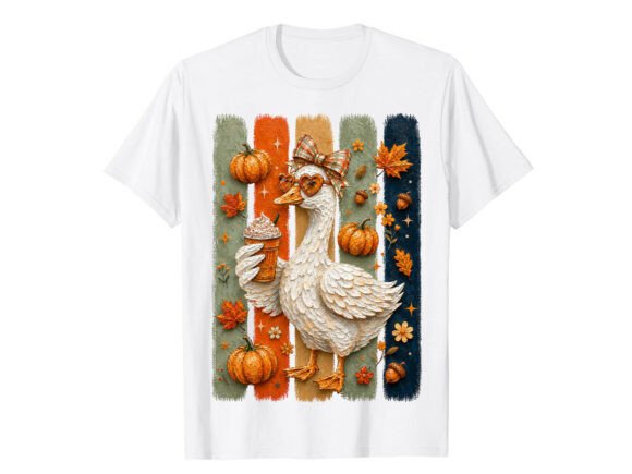 Autumn Goose Vibes Fall T-Shirt: A Designer’s Review