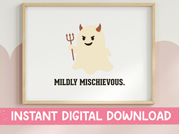 Mildly Mischievous Devil Ghost Print: A Designer’s Review