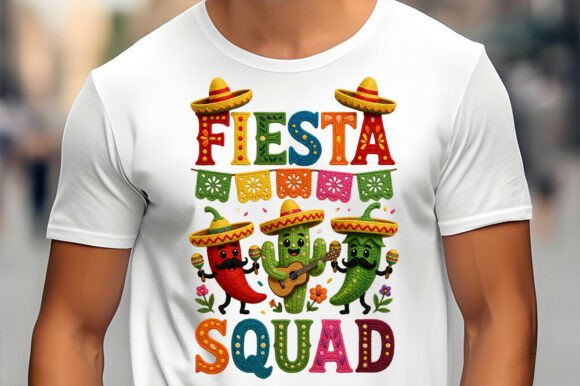 Review: Cinco De Mayo Fiesta Squad T-Shirt Design