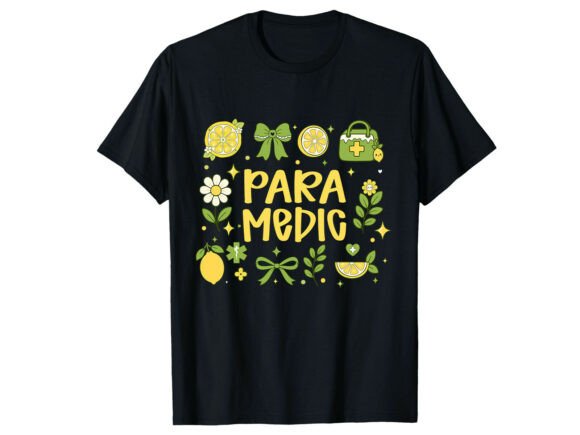 Review: Cute Lemon Medic Paramedic T-Shirt Design