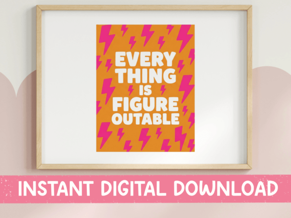 Review: Everything is Figureoutable Bolt Print