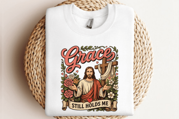 Review: Grace Still Holds Me Vintage Jesus PNG