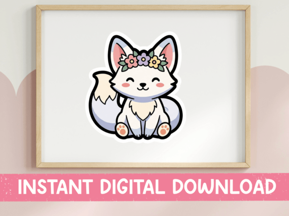 Review: Kawaii White Fox with Flower Crown
