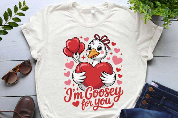 Review: Lovely Cute Goose Duck Valentine’s Day Design