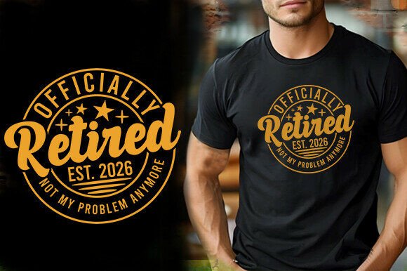 Reviewing OFFICIALLY RETIRED EST.2026 NOT MY PROBL for Embroidery