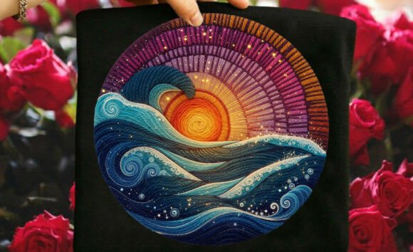 Reviewing the Faux Yarn Sunshine Beach PNG for Stitchers