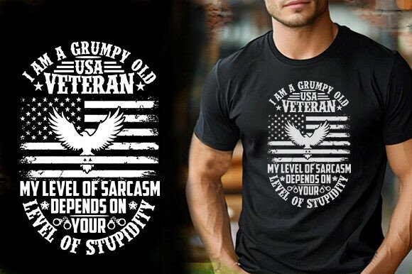 Reviewing the Grumpy Veteran Design for Embroidery