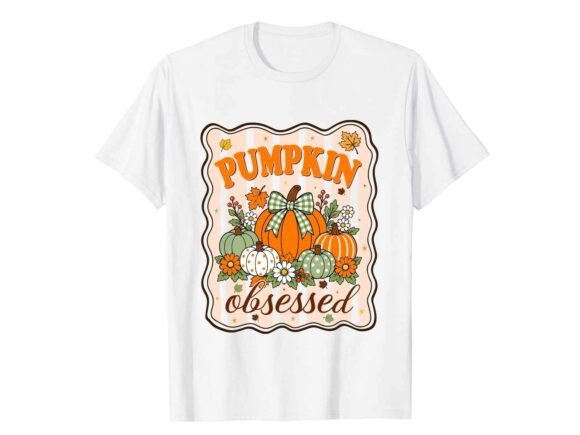 Reviewing the Pumpkin Obsessed Autumn Fall T-Shirt Design