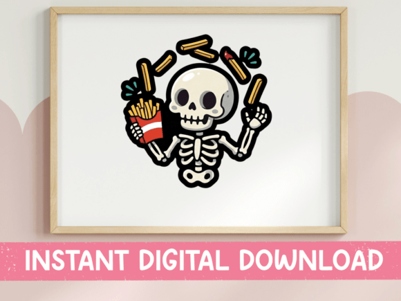 Skeleton Eating French Fries Funny: A Designer’s Review