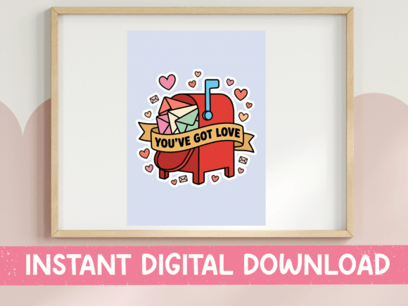 You’ve Got Love Mailbox Doodle Print Review